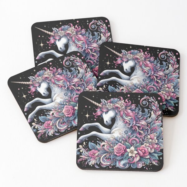 Item preview, Magical Unicorn Stickers and Magnets for Kids' Crafts, Preschool Activities, Nursery Décor, and Fantasy Enthusiasts designed and sold by harmzk90.