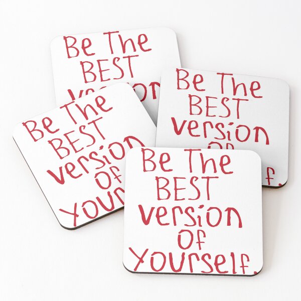 Item preview, Be the Best Version of Yourself designed and sold by kinpirks.