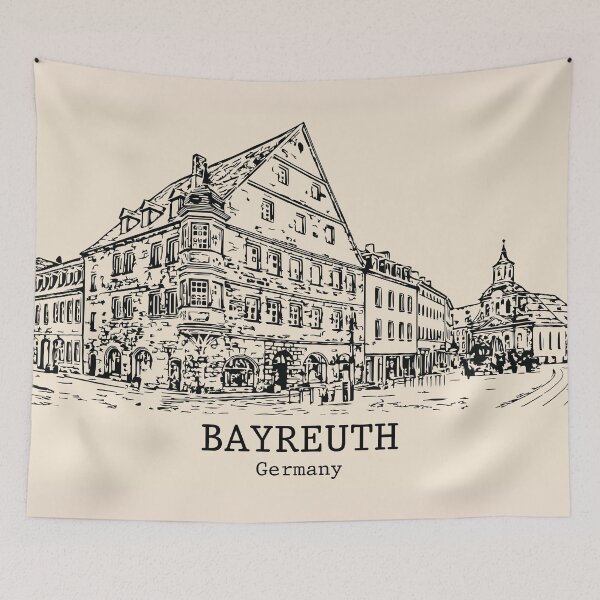 Item preview, Bayreuth - Germany designed and sold by Lakeric Cityscapes.