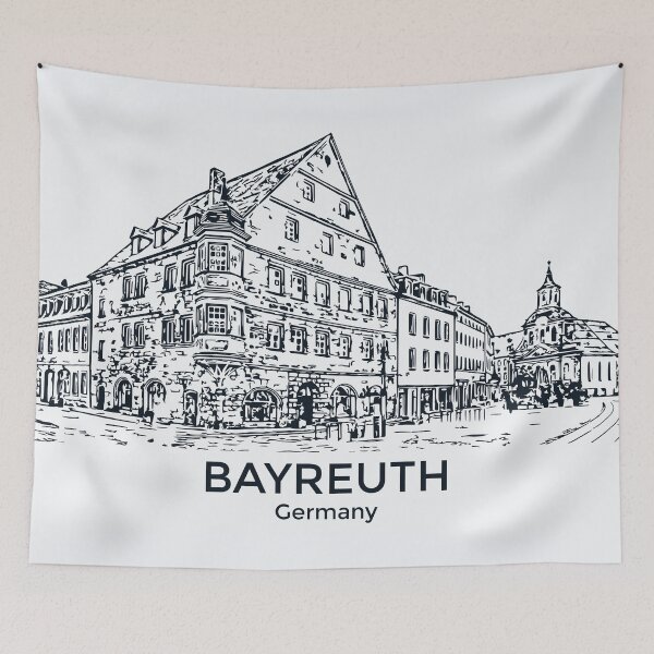 Item preview, Bayreuth - Germany designed and sold by Lakeric Cityscapes.