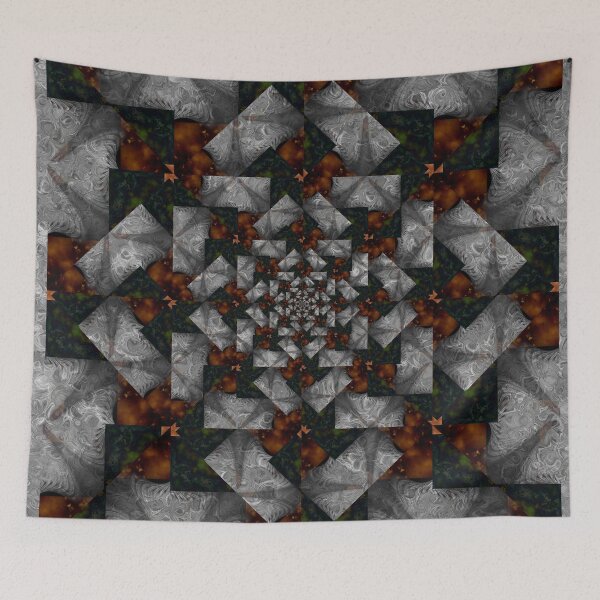 Item preview, "Fractal Tapestry of Geometric Patterns" designed and sold by bloorose.