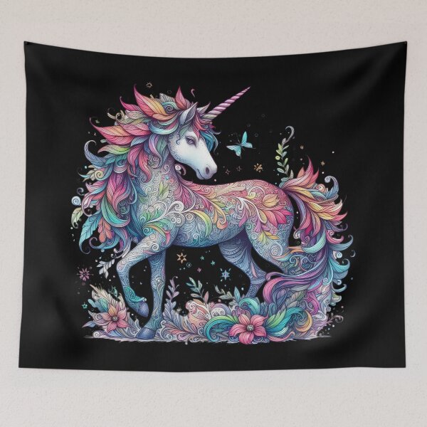 Item preview, Magical Unicorn Stickers and Magnets for Kids' Crafts, Preschool Activities, Nursery Décor, and Fantasy Enthusiasts designed and sold by harmzk90.