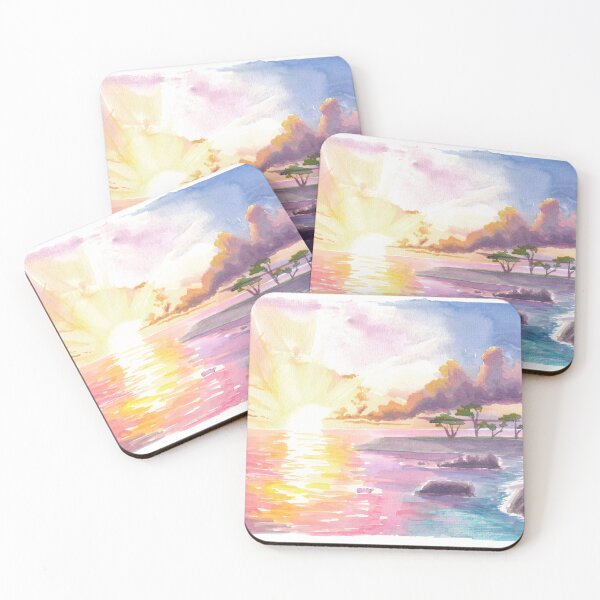 Item preview, Golden Horizon near Carmel by the Sea California designed and sold by artshop77.