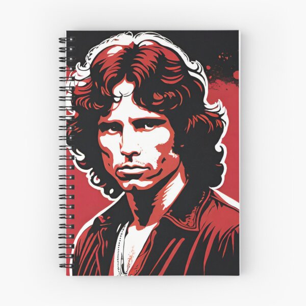 Artikelvorschau, Rote Kunst von Jim Morrison | TheAmericanPoet entworfen und verkauft von TheAmericanPoet.