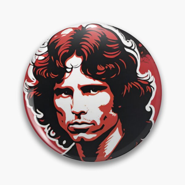 Item preview, Jim Morrison Red Art | TheAmericanPoet designed and sold by TheAmericanPoet.