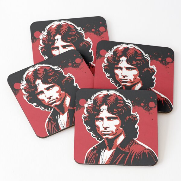 Artikelvorschau, Rote Kunst von Jim Morrison | TheAmericanPoet entworfen und verkauft von TheAmericanPoet.
