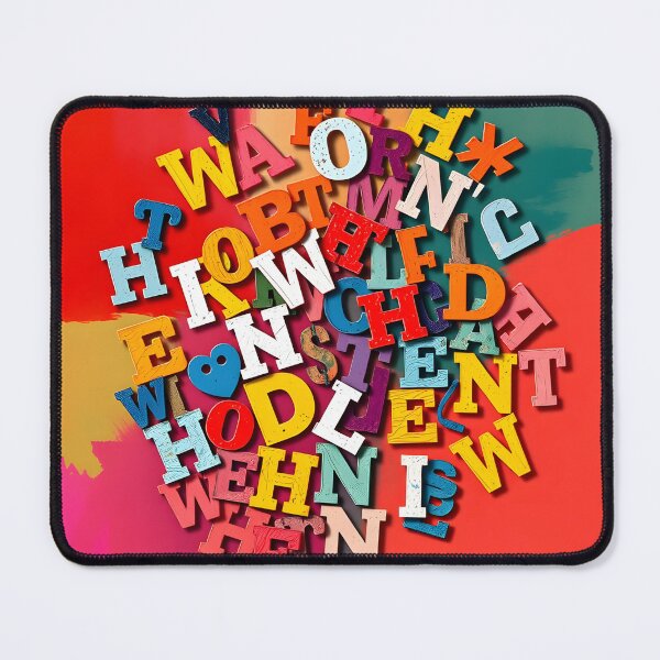 Item preview, Letters 6 designed and sold by HebaRK Studio.