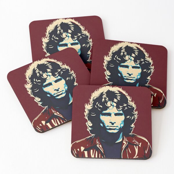 Artikelvorschau, Rote Kunst von Jim Morrison | TheAmericanPoet entworfen und verkauft von TheAmericanPoet.