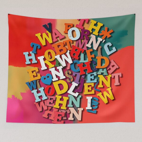 Item preview, Letters 6 designed and sold by HebaRK Studio.