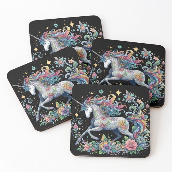 Item preview, Unicorn Stickers and Magnets for Kids' Crafts, Preschool Activities, Nursery Décor, and Fantasy Enthusiasts designed and sold by harmzk90.