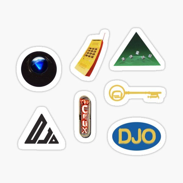 Artikel-Vorschau von DJO-Aufkleberpaket, designt und verkauft von rilesweir.