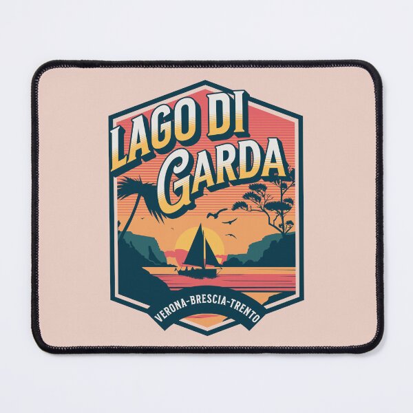 Item preview, Lago Di Garda - Italia designed and sold by Paperfly Doodles.