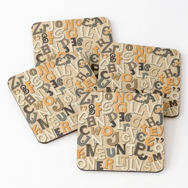 Item preview, Letters 2 designed and sold by HebaRK Studio.