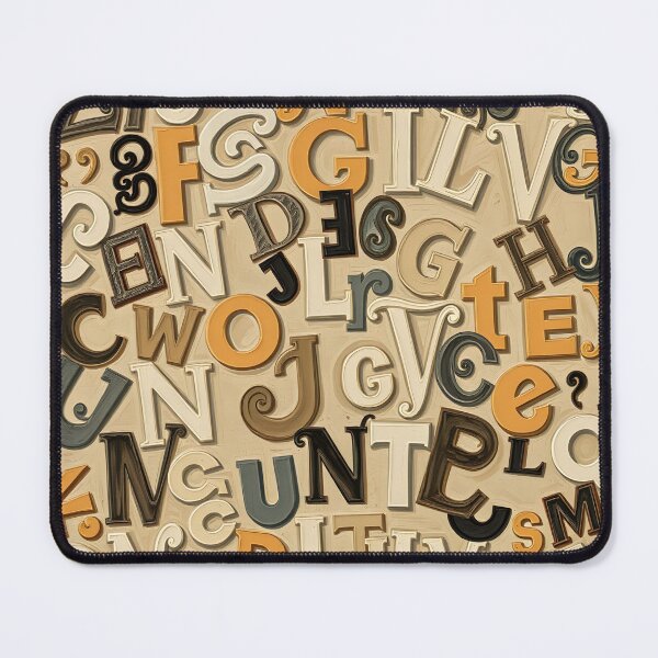 Item preview, Letters 2 designed and sold by HebaRK Studio.