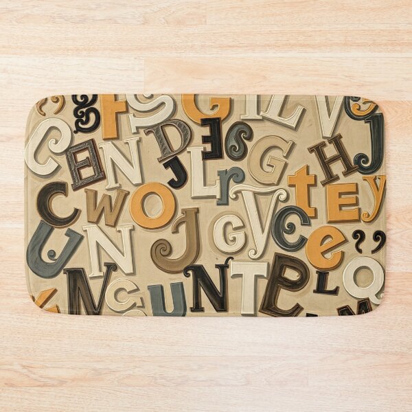 Item preview, Letters 2 designed and sold by HebaRK Studio.