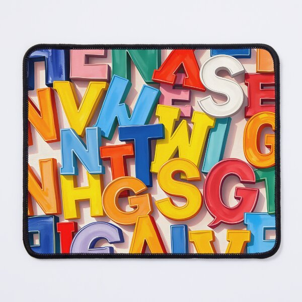 Item preview, Letters 1 designed and sold by HebaRK Studio.