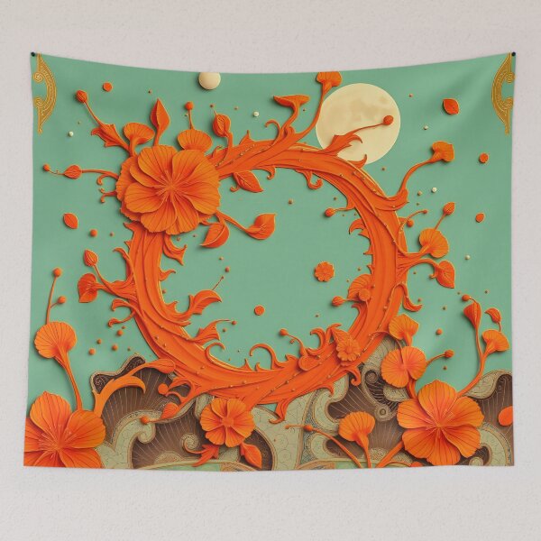 Item preview, Cashmere Flower designed and sold by HebaRK Studio.