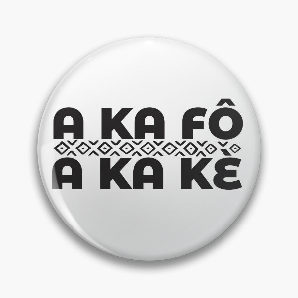 Item preview, Malinke, Traditional Language - AKA FO AKA KE designed and sold by Wolagno.