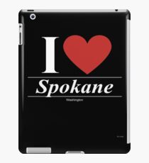 I Love Spokane - Gift for Proud Washingtonian From Spokane Washington WA iPad-Hülle & Klebefolie