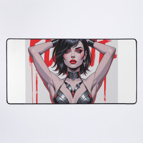 Item preview, Sexy Vampire Girl illustration designed and sold by Vintage Designs +.