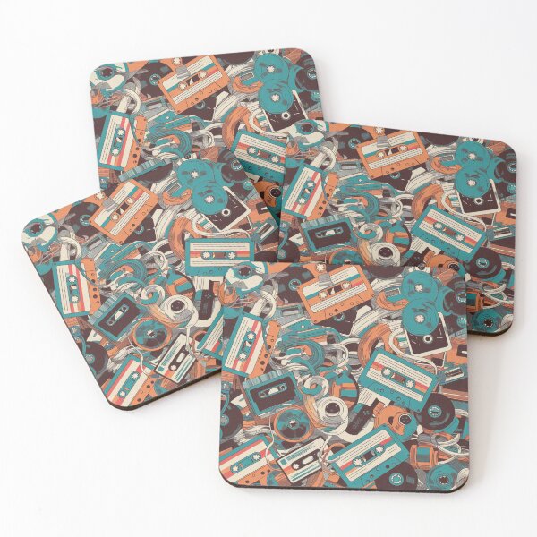Item preview, Retro Audio Mix: Vintage Cassettes and Vinyl Record designed and sold by Thogan0416.