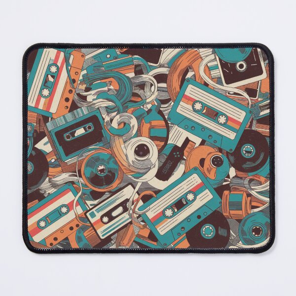 Item preview, Retro Audio Mix: Vintage Cassettes and Vinyl Record designed and sold by Thogan0416.