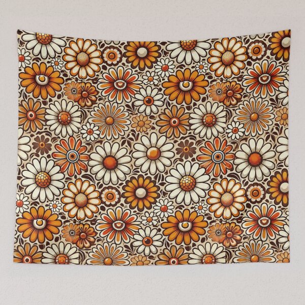 Item preview, Retro Daisy Delight designed and sold by WildVista.