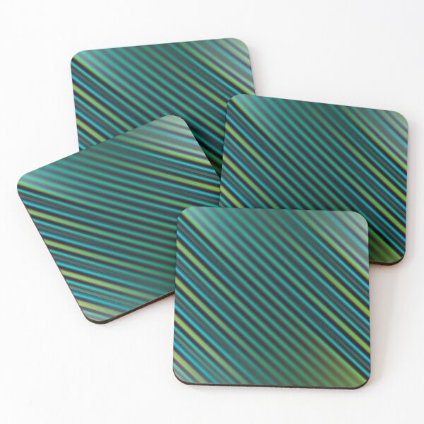 Item preview, Emerald Prism: Diagonal Green Light Beam Abstract Art designed and sold by Patternair.