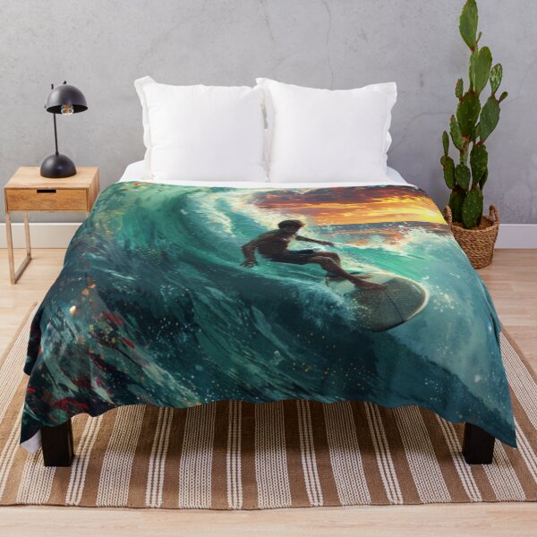 Item preview, The Call of the Wave – Surf and Sunset Energy designed and sold by KrisG-Art.
