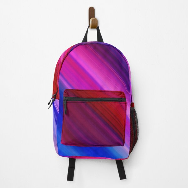 Item preview, Electric Motion: Blue Red Dynamic Diagonal Stripes designed and sold by Patternair.