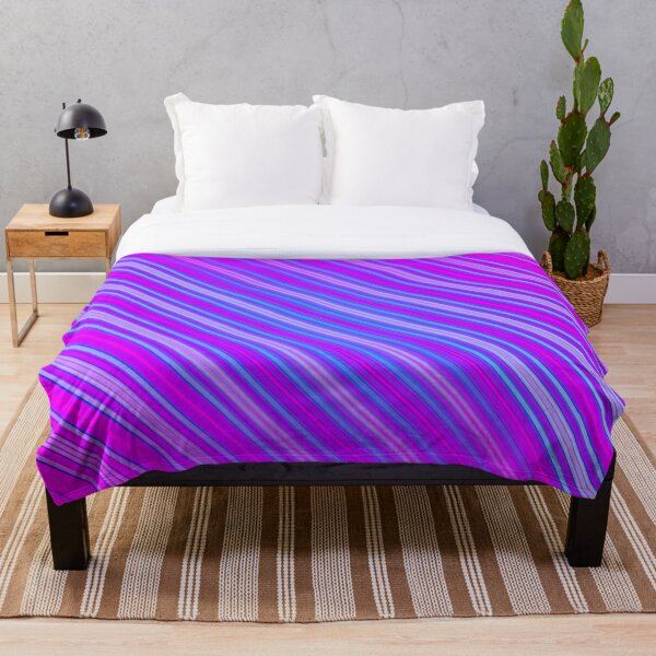 Item preview, Purple Rain: Diagonal Lavender Motion Lines Art designed and sold by Patternair.