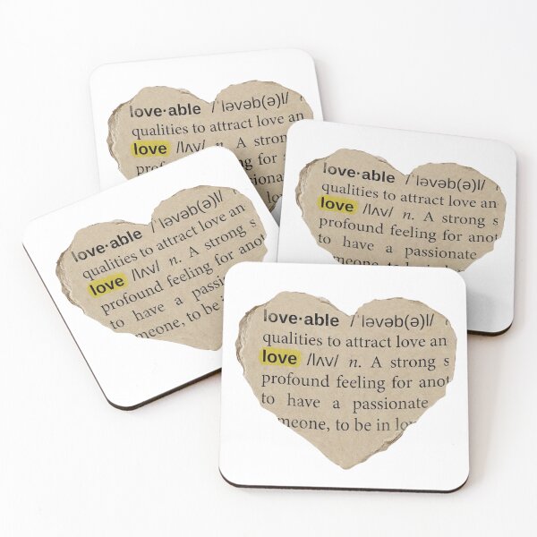 Item preview, Loveable designed and sold by DhriegoStudio.