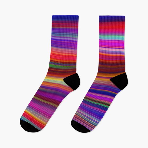 Item preview, Rainbow Motion: Horizontal Spectrum Stripes Art designed and sold by Patternair.