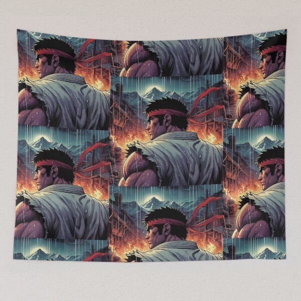 Item preview, Ryu, Street Fighter 2, old school video game 16-bit designed and sold by Spencer Holdsworth.