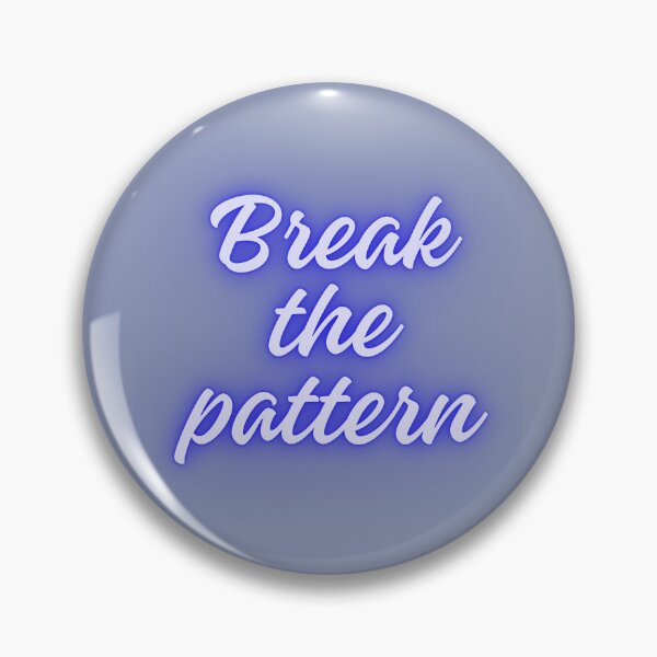 Item preview, Break the pattern designed and sold by wiseblacksheep.