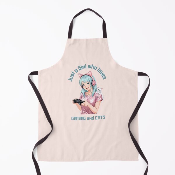 Item preview, Just a girl who loves gaming and cats designed and sold by FatBirdie.