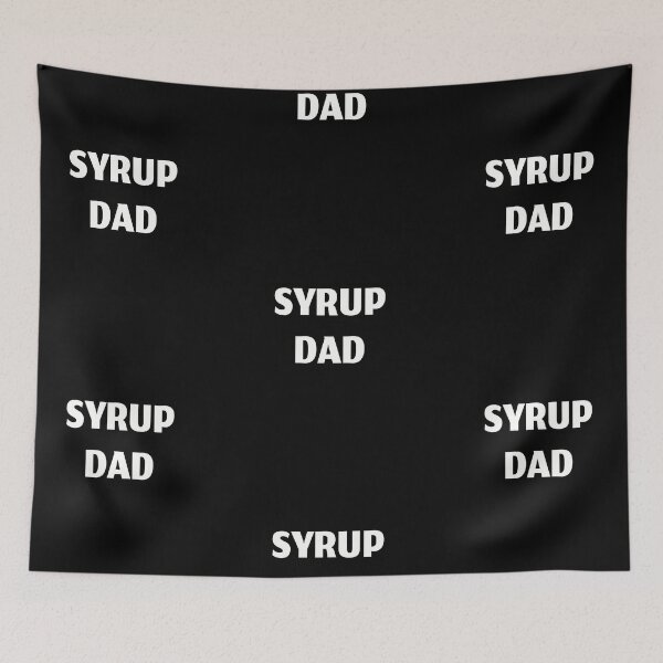 Item preview, Syrup dad, funny cough syrup designed and sold by Merchattack.