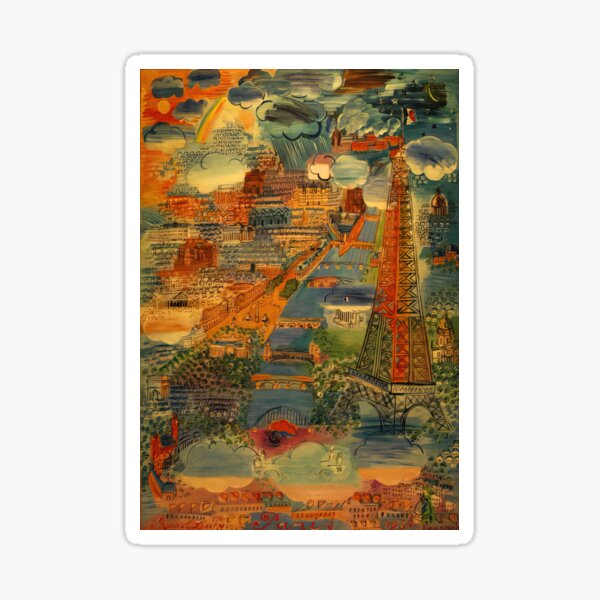 Artikel-Vorschau von Raoul Dufy - Paris 1934, designt und verkauft von htanart.