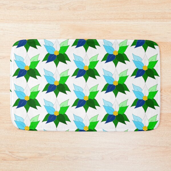 Item preview, Poinsettia Pride Flag Gay Ocean designed and sold by HarveyHandcraftsandDesigns.