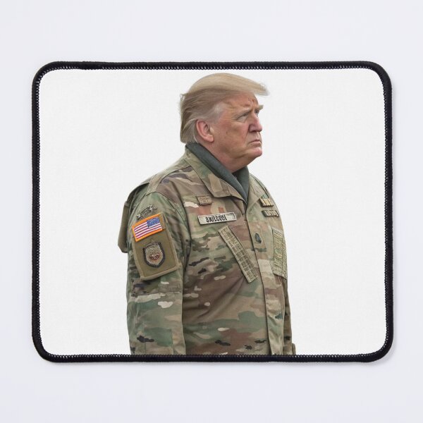 Item preview, Trump in the Army designed and sold by zangess1.