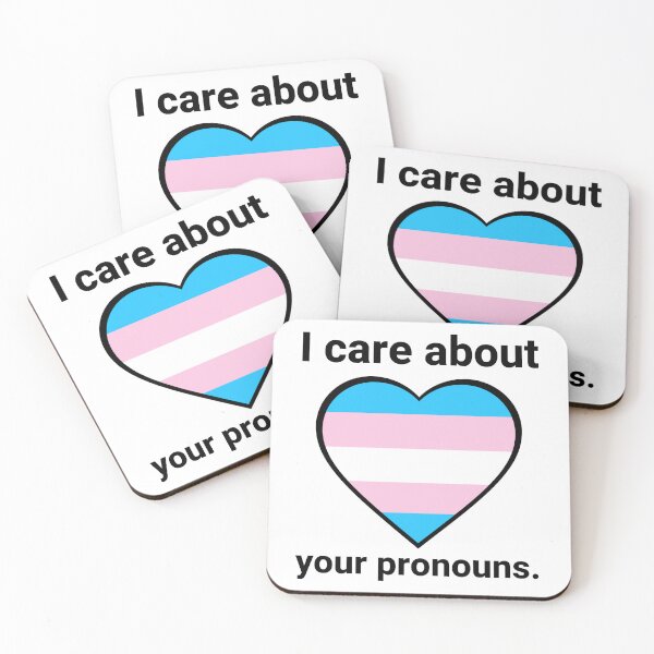 Item preview, I care about your pronouns  designed and sold by Rachel the Artist .