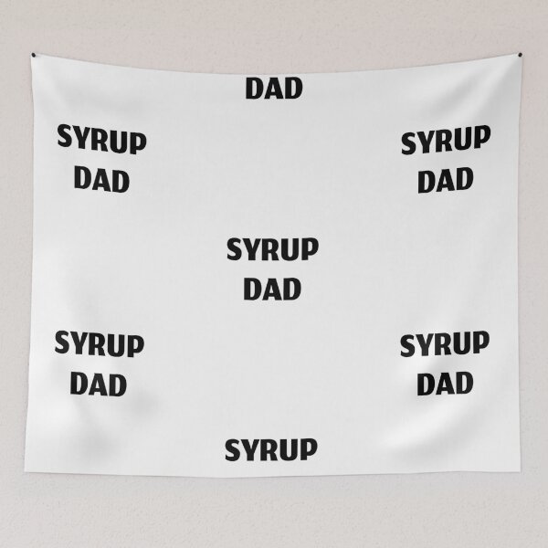 Item preview, Syrup dad, funny cough syrup designed and sold by Merchattack.