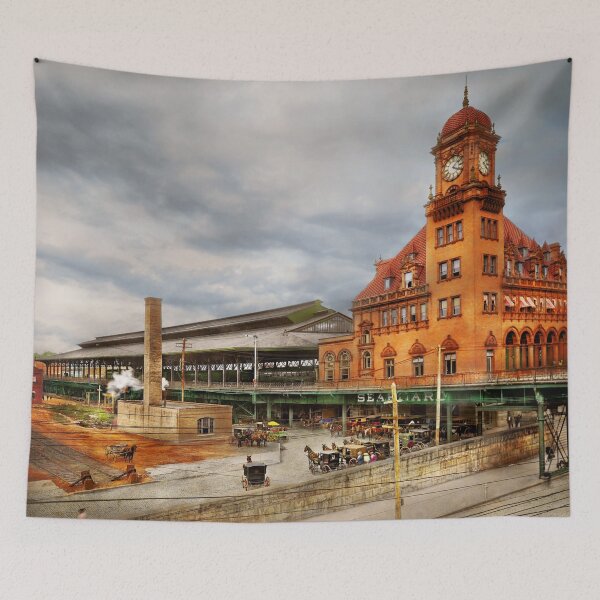 Item preview, Train Station - Richmond VA - The Main Street Station 1905 designed and sold by Mike Savad Photography.