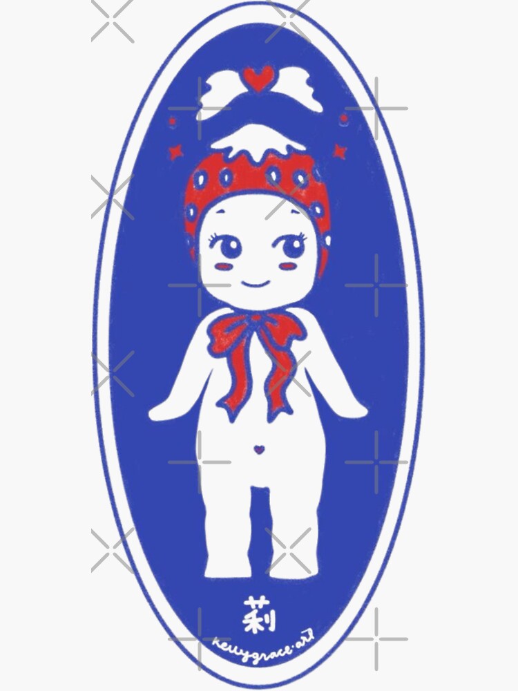 Strawberry Sonny Angel Sticker