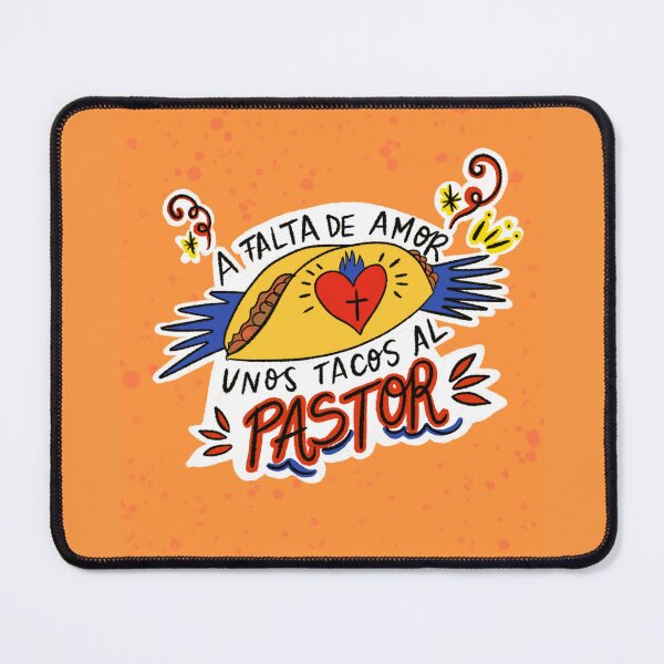 Item preview, In the absence of love, some tacos al pastor designed and sold by Pretty Postcards.