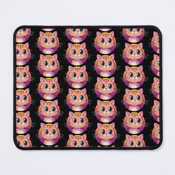 Item preview, Vaporwave Cat designed and sold by Tw1nsAIArt.