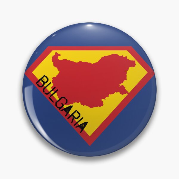 Item preview, SUPER BULGARIA SHIELD - Freedom Is The Superpower -  SUPERHERO spellout design designed and sold by pelagio.