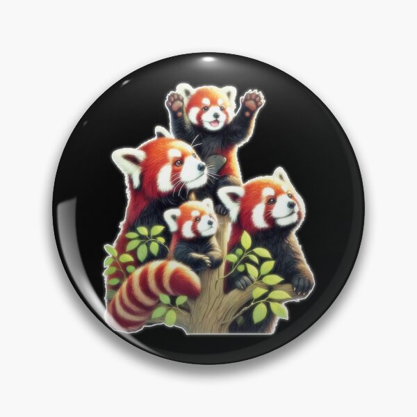 Item preview, Red Panda Family designed and sold by Tenpaces.
