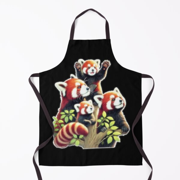 Item preview, Red Panda Family designed and sold by Tenpaces.