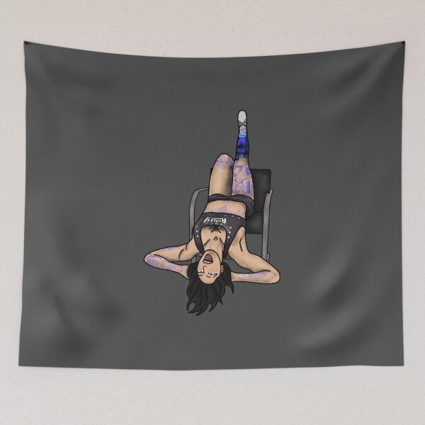 Item preview, Rhea Pinup with Tattoos designed and sold by EllieKrote.